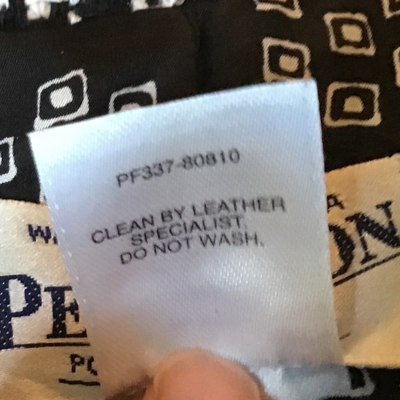 Pendleton leather and silk suit coat fully lined - Picture 6 of 7